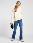 Damska bluza LEE LOGO HOODIE ECRU 112371887