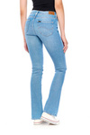 Damskie spodnie rozszerzane LEE HOXIE SKINNY BOOT JADED L530ROEU