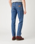 Męskie jeansy zwężane WRANGLER TEXAS SLIM STONEWASH W12S33010 112141144