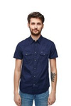 Męska koszula WRANGLER SS WESTERN SHIRT NAVY W5J06S114