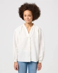 WRANGLER POET SLEEVE BLOUSE WHITE 112352274