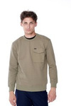 Męska bluza LEE MILITARY PKT SWS UTILITY GREEN L80FELNG
