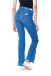 Damskie spodnie jeansowe dzwony WRANGLER FLARE OCEANA W233JQ46G