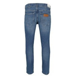 Męskie spodnie jeansowe zwężane WRANGLER LARSTON HAPPY DAYS W18SJH96M