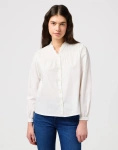 Damska koszula WRANGLER PINTUCK BLOUSE WHITE 112350291