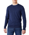 Męski sweter WRANGLER CREWNECK KNIT NAVY W8A02P114