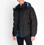Męska kurtka puchowa LEE PUFFER JACKET BLACK L87XUM01