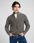 Męski sweter LEE CARDIGAN ZIP SMOKE GRAY 112370540
