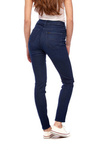 Damskie spodnie jeansowe rurki LEE SCARLETT HIGH UBER BLUE L626RJZP