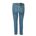 Damskie jeansy proste LEE ELLY CROPPED RAW HEM L32RQYYF