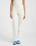 Damskie jeansy proste LEE RIDER CLASSIC VINTAGE WHITE 112365071