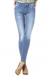 Damskie jeansy rurki LEE SCARLETT SKINNY ICE BLUE L526PLII