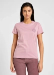 Damski t-shirt LEE SMALL LOGO TEE PRETTY PLUM 112355197