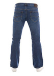 Męskie spodnie jeansowe bootcut LEE DENVER DARK BLUE L716HDBF