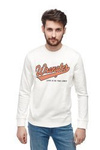 Męska bluza WRANGLER LOGO SWEAT OFF WHITE W6A5HA737