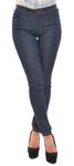 Damskie jeansy rurki LEE SCARLETT SKINNY NAVY L526OGFV