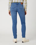 Damskie spodnie jeansowe rurki WRANGLER SKINNY RAVEN W28K4736Y 112332349