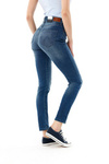 Damskie jeansy rurki WRANGLER HIGH SKINNY VINTAGE BLUE W27HX785R