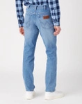 Męskie spodnie jeansowe zwężane WRANGLER TEXAS SLIM BLUE MOON 112341399