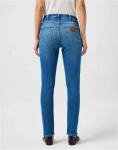 Damskie jeansy slim WRANGLER SIENNA REBEL BLUE 112362641