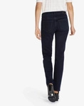 Damskie spodnie jeansowe proste WRANGLER STRAIGHT BLUE BLACK W28TQC51L