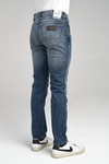 Męskie spodnie jeansowe proste WRANGLER GREENSBORO BLUE WHAT BLUE W15QXG62U