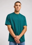 Męski t-shirt LEE PLAIN LOOSE TEE EVERGREEN 112350757