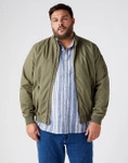 Męska kurtka WRANGLER HARRINGTON JACKET DUSTY OLIVE W4F86PX45