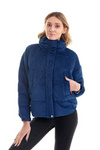 Damska kurtka puchowa LEE PUFFER JACKET WASHED BLUE L56VMGLR