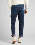 Męskie spodnie jeansowe luźne LEE PANNELLED CARPENTER MOOD INDIGO L71PQE50