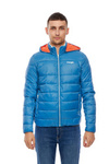 Męska kurtka puchowa WRANGLER PUFFER JACKET DEEP WATER W4725X4DF