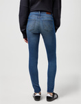 Damskie jeansy rurki WRANGLER SKINNY DARK WASH 112351742