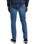 Męskie spodnie jeansowe zwężane LEE LUKE MID WORN IN 112339034