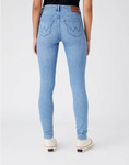 Damskie spodnie jeansowe proste WRANGLER STRAIGHT IN THE CLOUDS W28TXR44U