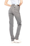 Damskie spodnie jeansowe proste LEE MARION STRAIGHT GUNMETAL L301FPRG