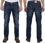 Męskie spodnie jeansowe proste LEE DAREN EPIC BLUE L706DXUA