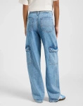 Damskie spodnie jeansowe luźne LEE CARGO NEW OUTLOOK 112364097