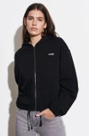 Damska bluza WRANGLER ZIP HOODIE FADED BLACK W6T0ILXV6