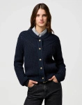 WRANGLER WESTERN CARDIGAN DARK NAVY 112370796