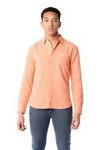 Męska koszula WRANGLER LS 1 PKT SHIRT MELON ORANGE W5A9LOA04