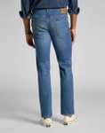 Męskie jeansy proste LEE DAREN ZIP FLY DARK FREEPORT L707PXGQ