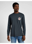 Męski t-shirt LEE LS ESS SEASONAL TEE WASHED BLACK 112358045