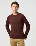 WRANGLER KNIT SWEATER MAHOGANY 112371538
