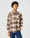WRANGLER WESTERN SHIRT GINGERBREAD 112357247