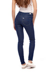 Damskie spodnie jeansowe rurki LEE SCARLETT WORKER NAVY L31FRO36