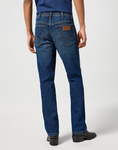 Męskie spodnie jeansowe proste WRANGLER TEXAS BLACK HOLE 112355026