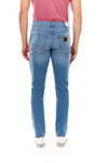 Męskie spodnie jeansowe zwężane WRANGLER LARSTON HALT 112347425