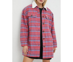 Damska kurtka zimowa LEE WOOL COAT SCARLET L55HBJ10