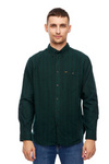 Męska koszula LEE RIVETED SHIRT DK BOTTLE GREEN L66IOGBB