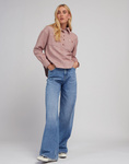 LEE POPOVER WORKSHIRT RUBY COCOA 112341611